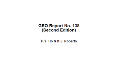 GEO Report No. 138 - Cover