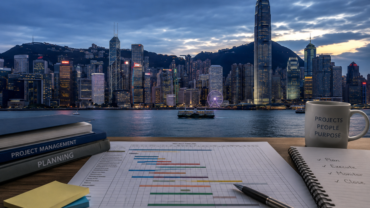 hong kong skyline pm