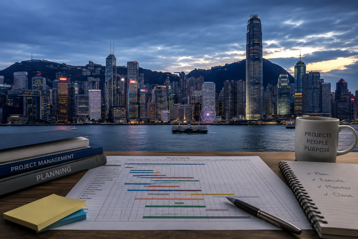 hong kong skyline pm